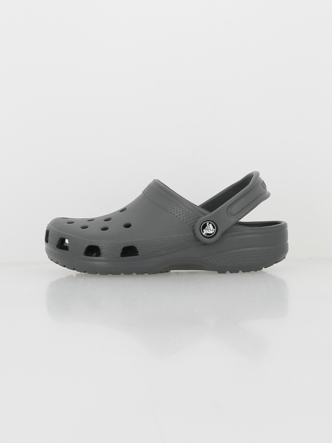 Crocs sabots classic clog gris enfant - Crocs