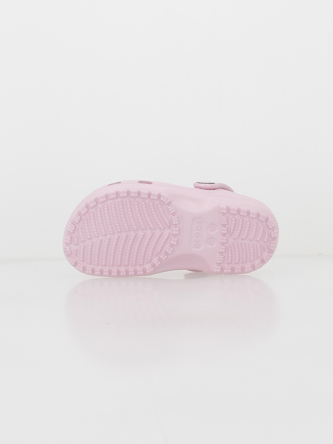 Crocs sabots classic clog rose clair enfant - Crocs