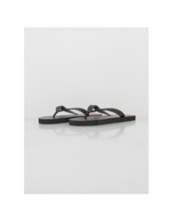 Tongs evy imprimés noir orange homme - Culture Sud