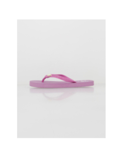 Tongs croquine coquillage rose fille - Culture Sud