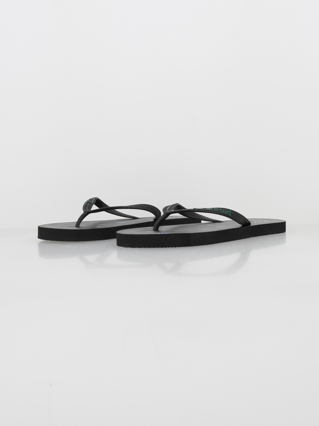 Tongs islandboy palmiers noir garçon - Culture Sud