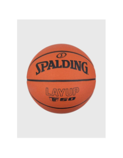 Ballon de basketball layup tf 50 t7 rubber orange - Spalding