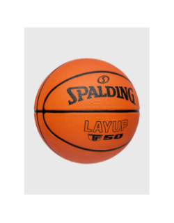 Ballon de basketball layup tf 50 t7 rubber orange - Spalding