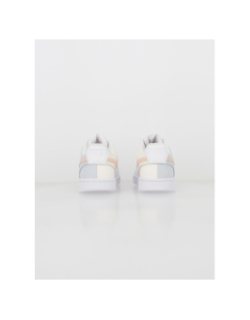 Baskets basses court vision pastel blanc rose femme - Nike
