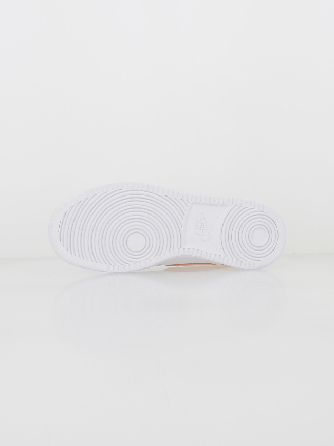 Baskets basses court vision pastel blanc rose femme - Nike