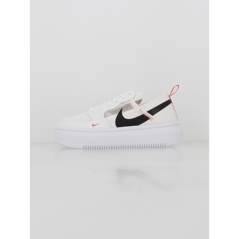 Baskets court vision alta plateforme blanc rose femme - Nike