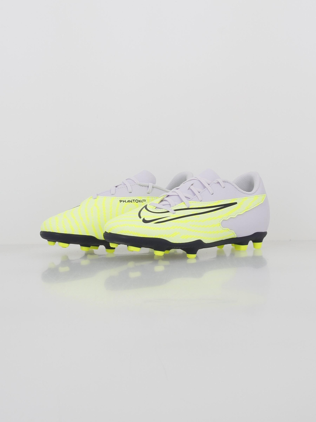 Chaussures de football phantom gx club fg/mg jaune enfant - Nike