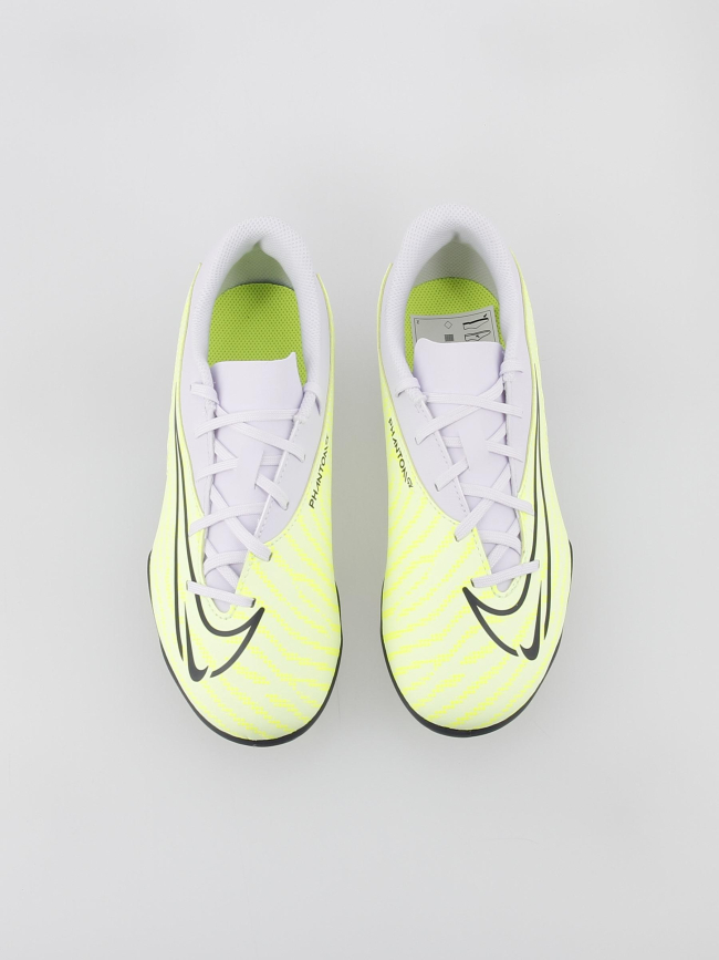 Chaussures de football phantom gx club fg/mg jaune enfant - Nike