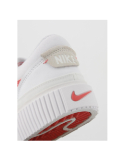 Baskets plateforme court legacy lift blanc rose femme - Nike