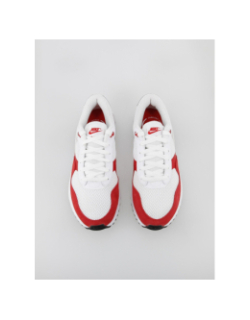 Air max baskets system blanc rouge homme - Nike