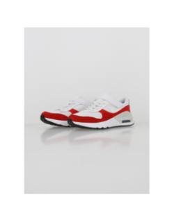 Air max baskets system ps scratch blanc rouge enfant - Nike