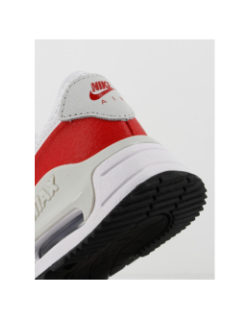 Air max baskets system ps scratch blanc rouge enfant - Nike