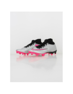 Chaussures de football zoom superfly 9 fg/mg argenté - Nike