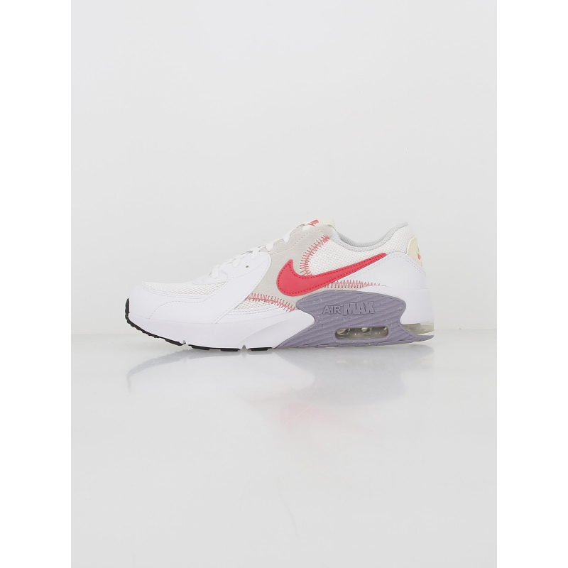 Air max baskets excee gs blanc rose violet enfant - Nike