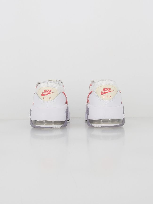 Air max baskets excee gs blanc rose violet enfant - Nike