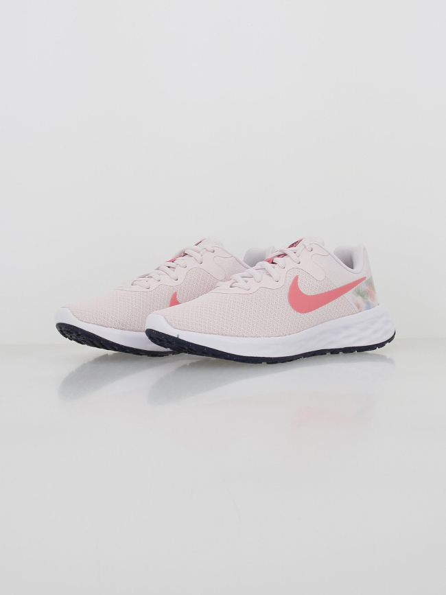 Chaussures de running revolution 6 rose pastel femme - Nike