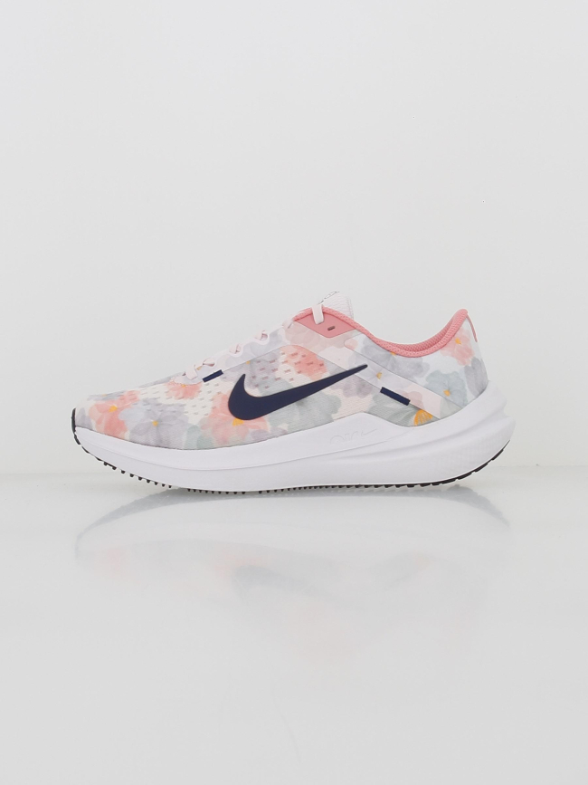 Chaussures de running air winflo 10 fleurs rose femme - Nike