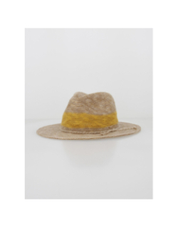 Chapeau ponui paillettes beige jaune femme - Barts