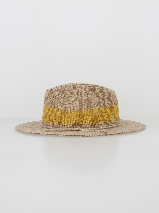 Chapeau ponui paillettes beige jaune femme - Barts