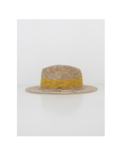 Chapeau ponui paillettes beige jaune femme - Barts