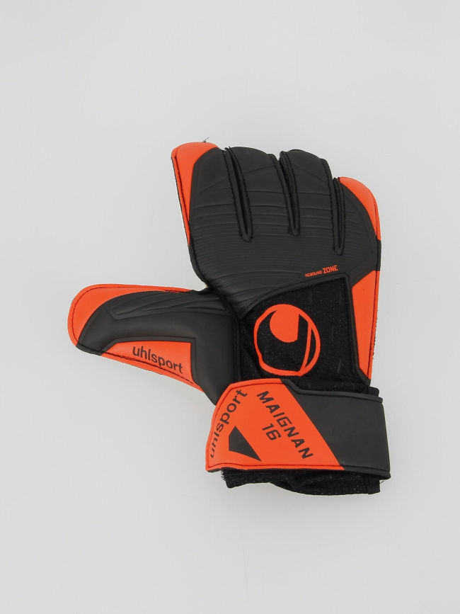 Gants gardien de but mike maignan starter noir rouge - Uhlsport