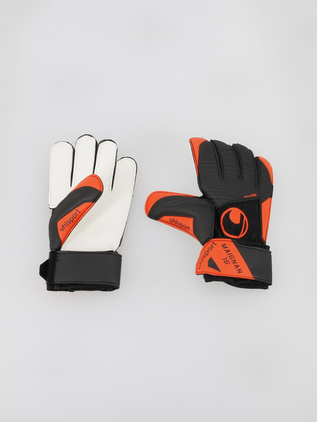 Gants gardien de but mike maignan starter noir rouge - Uhlsport