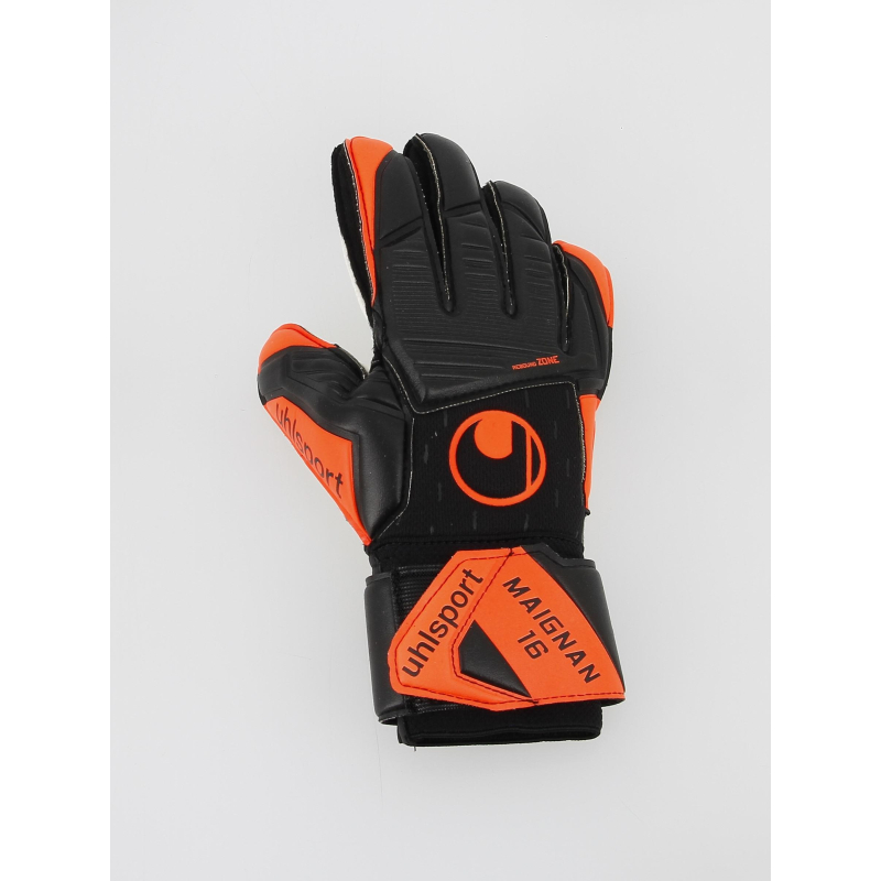 Gants gardien de but supersoft maignan noir rouge - Uhlsport