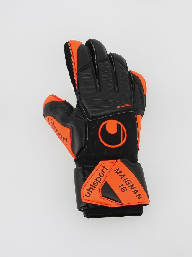 Gants gardien de but supersoft maignan noir rouge - Uhlsport