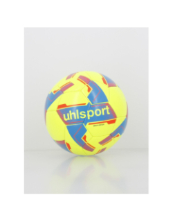 Ballon de football sur sable jaune fluo - Uhlsport