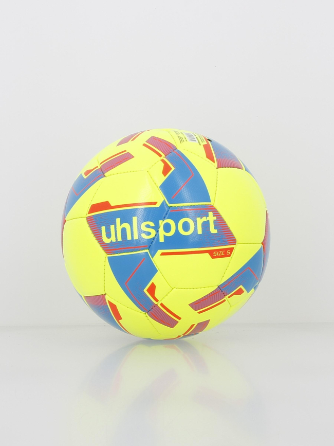 Ballon de football sur sable jaune fluo - Uhlsport