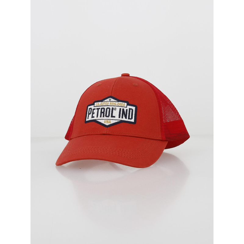 Casquette trucker logo rouge homme - Petrol Industries