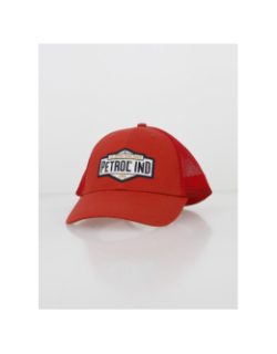 Casquette trucker logo rouge homme - Petrol Industries