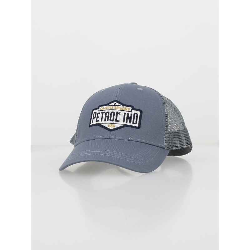 Casquette trucker logo bleu homme - Petrol Industries