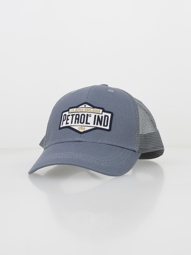 Casquette trucker logo bleu homme - Petrol Industries