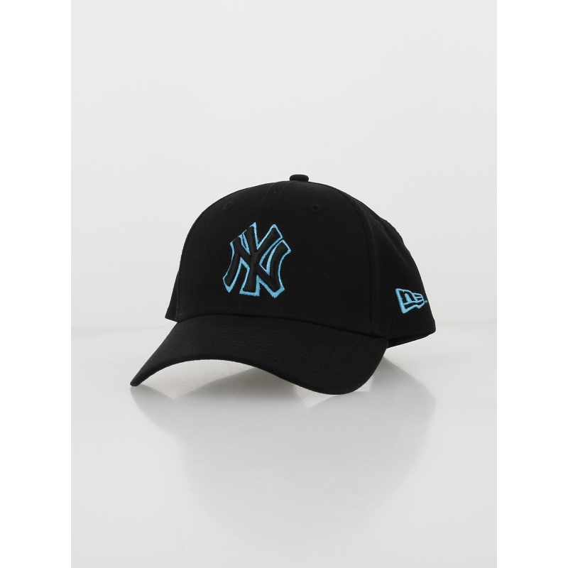 Casquette 9forty neon outline bleu noir - New Era