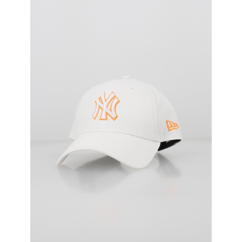 Casquette 9forty neon outline orange blanc - New Era