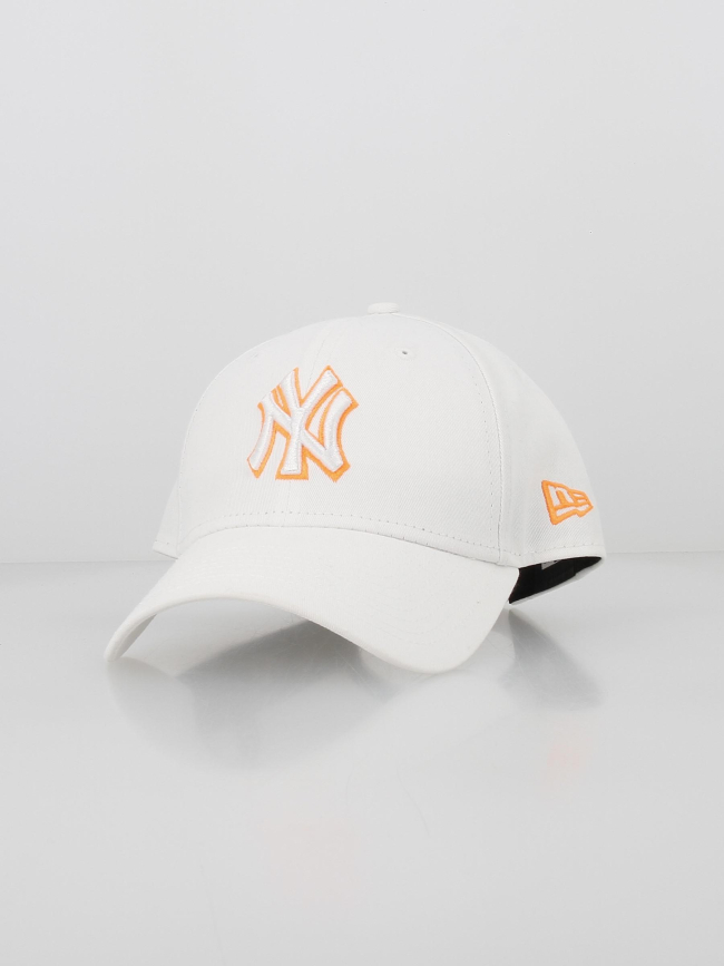 Casquette 9forty neon outline orange blanc - New Era