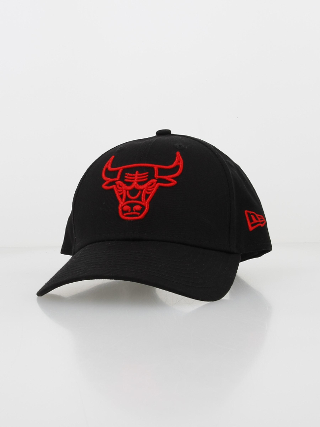 Casquette 9forty neon outline chicago bulls noir - New Era