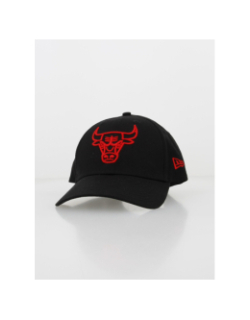 Casquette 9forty neon outline chicago bulls noir - New Era