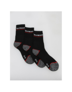 Pack 3 paires de chaussettes hautes travail noir homme - Facom