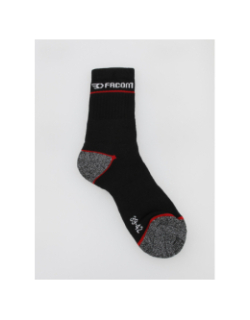 Pack 3 paires de chaussettes hautes travail noir homme - Facom