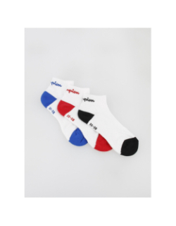 Pack 3 paires de chaussettes quarter calzini blanc - Champion