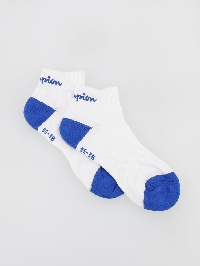 Pack 3 paires de chaussettes quarter calzini blanc - Champion