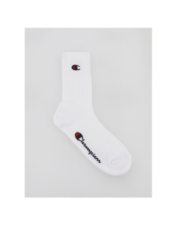 Pack 3 paires de chaussettes crew calzini blanc - Champion