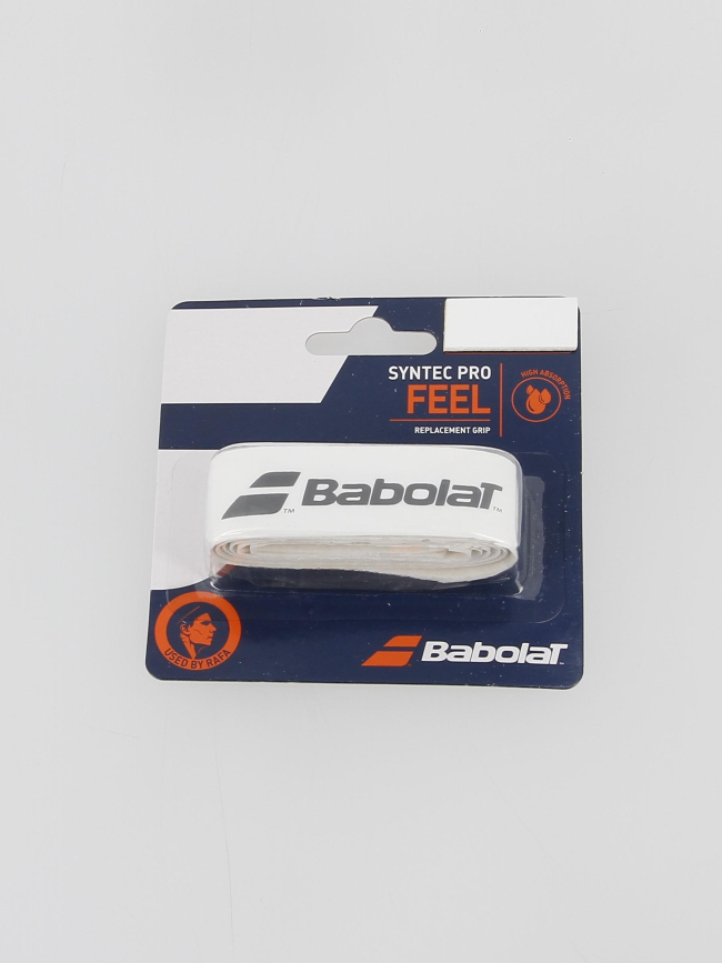 Grip de remplacement syntec pro blanc - Babolat