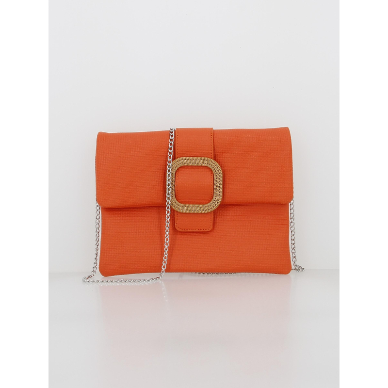 Sac bandoulière pochette kya orange femme - Tiffosi