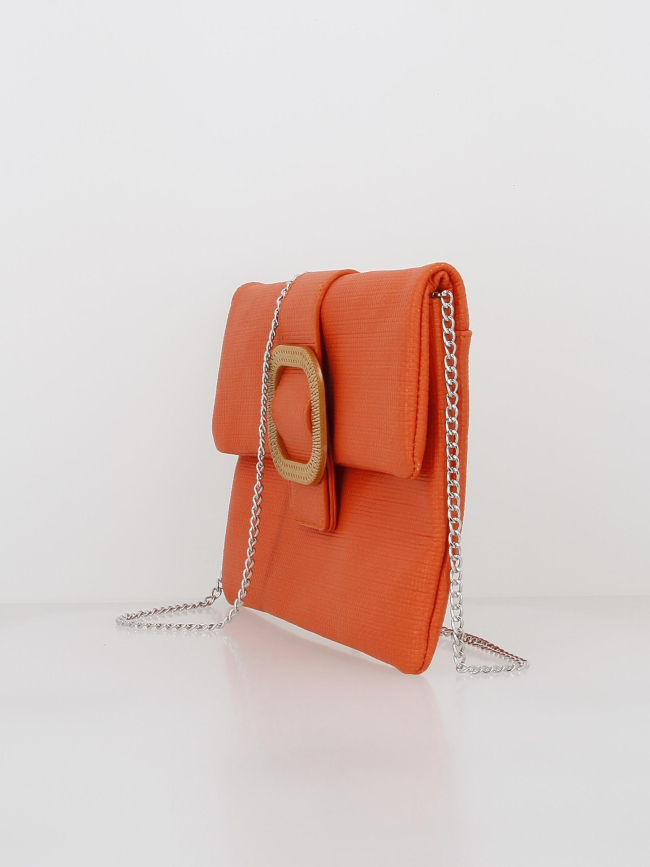 Sac bandoulière pochette kya orange femme - Tiffosi