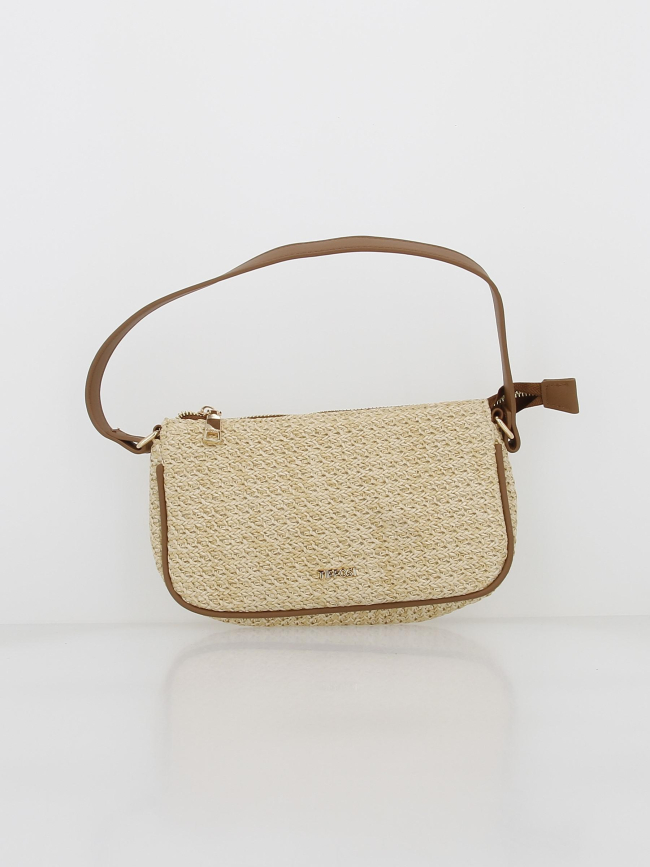 Sac à main bandoulière macy beige marron femme - Tiffosi