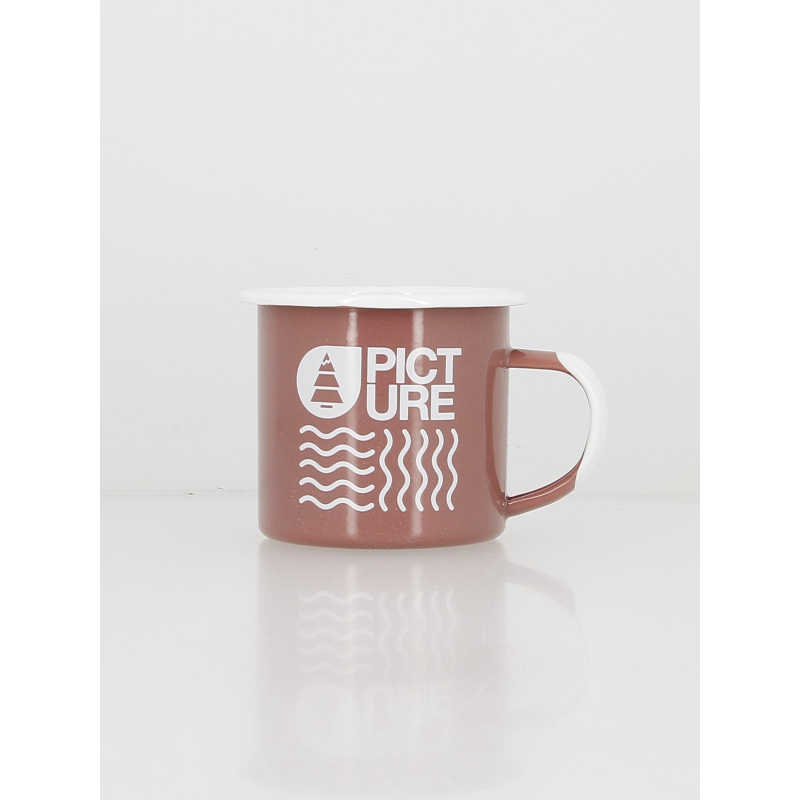 Mug en acier inoxydable sherman logo rose - Picture