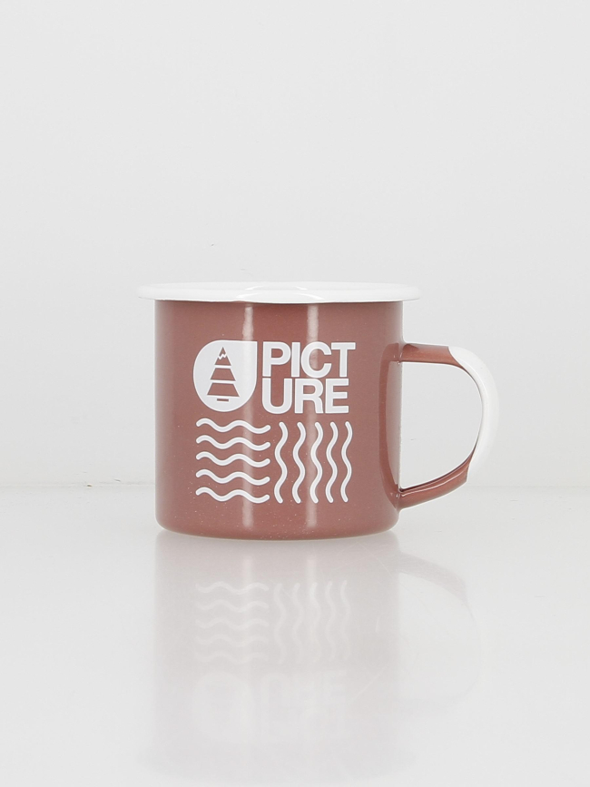 Mug en acier inoxydable sherman logo rose - Picture